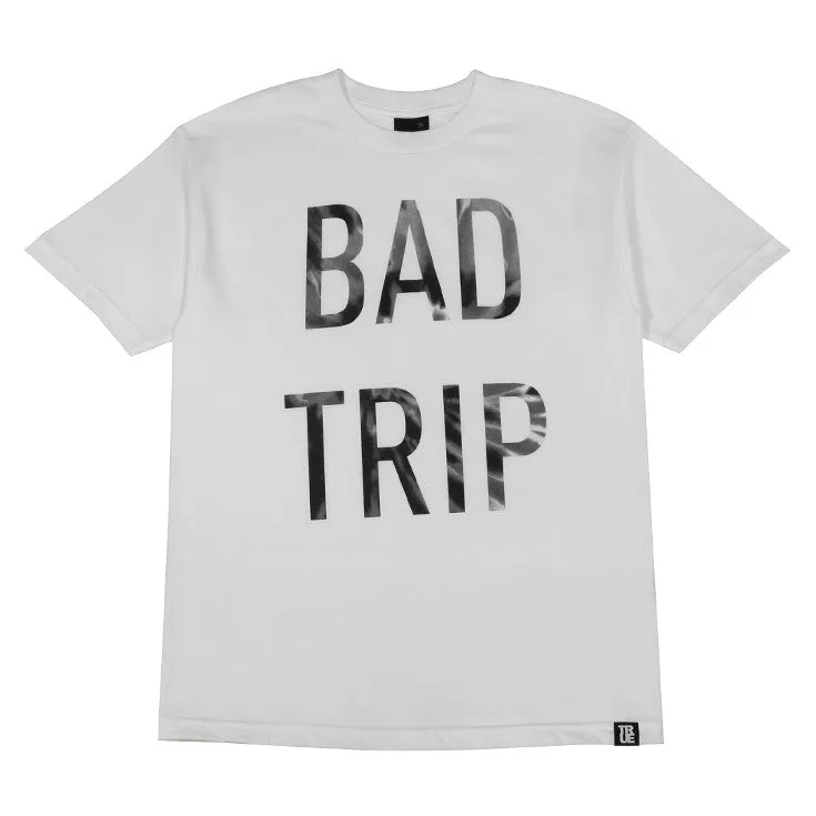 Mens True Bad Trip T-Shirt White quality focus