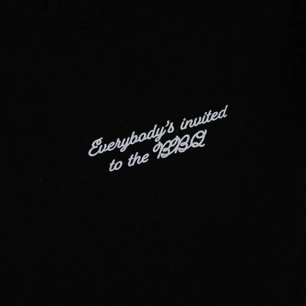 Mens True BBQ Crewneck Sweatshirt Black Zero stress