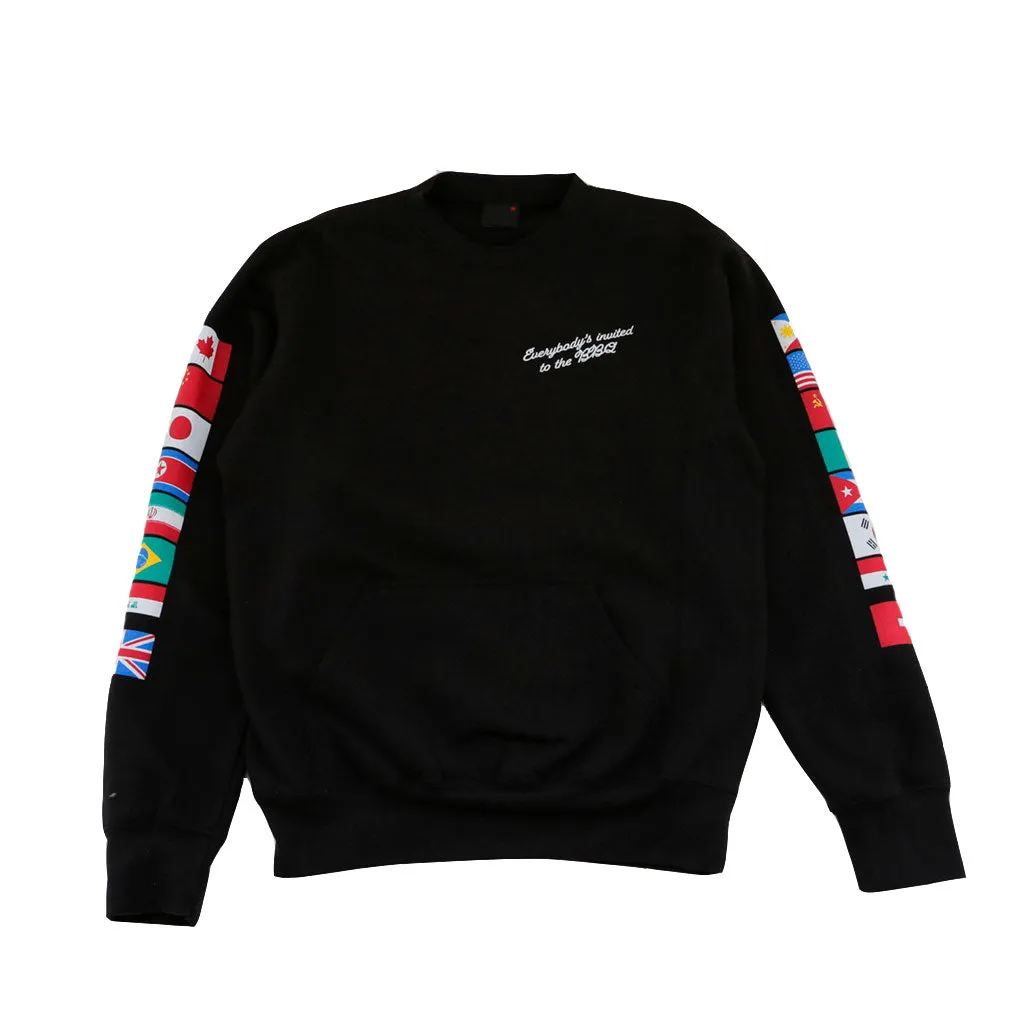 Mens True BBQ Crewneck Sweatshirt Black Cozy pick
