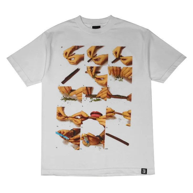 Mens True Blunt 101 T-Shirt White smooth feel