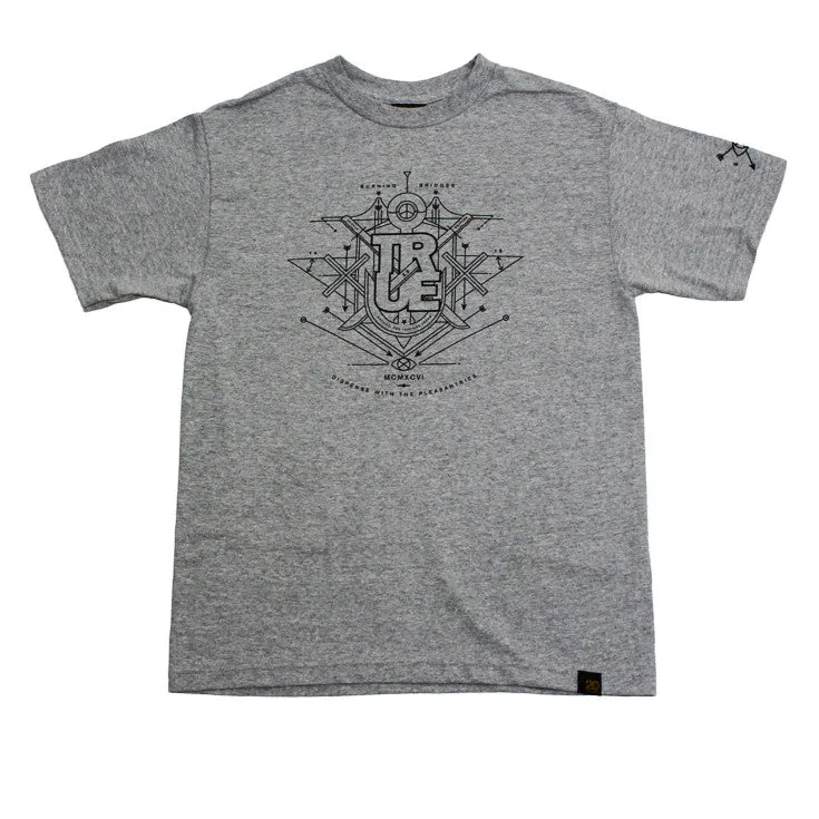 Mens True Burning Bridges T-Shirt Heather stylish pick