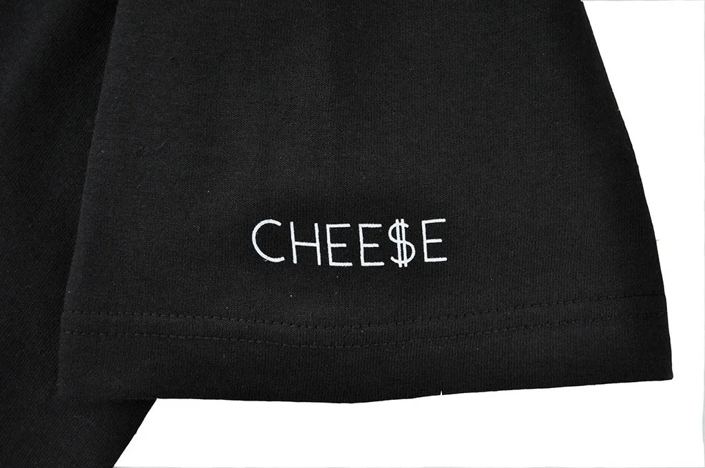 Mens True Cheese T-Shirt Black home vibe