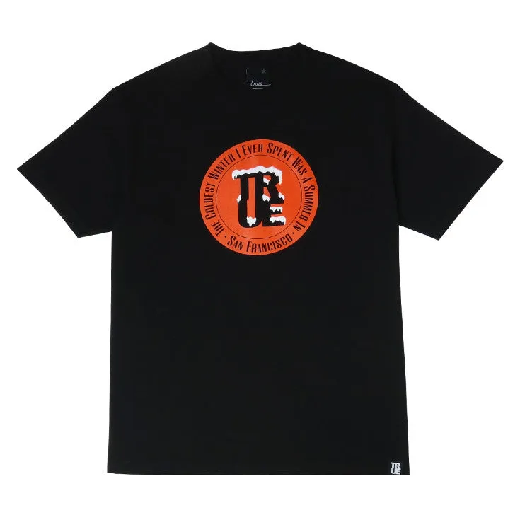 Mens True Croix T-Shirt Black breathable fit