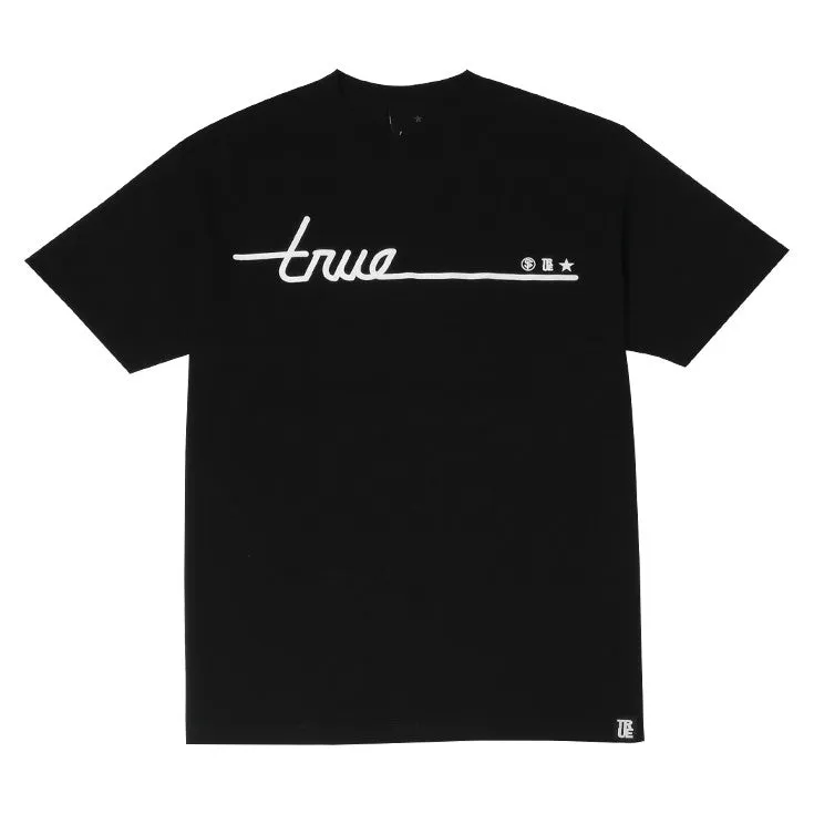 Mens True Darkside T-Shirt Black feel good