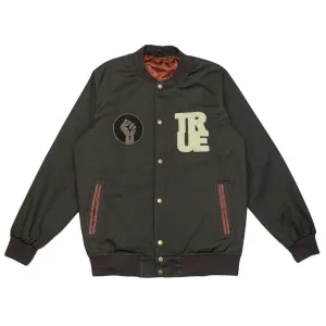 Men's True General Purpose Varsity Jacket Olive mellow vibe