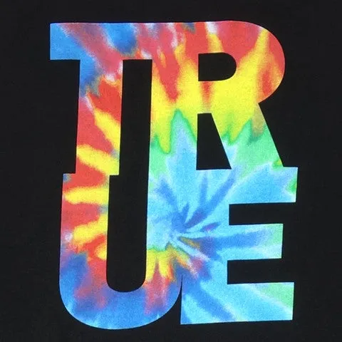 Mens True Hippie Dip T-Shirt Black graphic trend