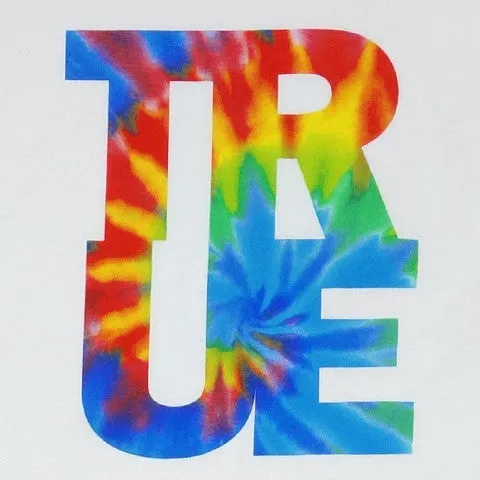 Mens True Hippie Dip T-Shirt White weekend casual