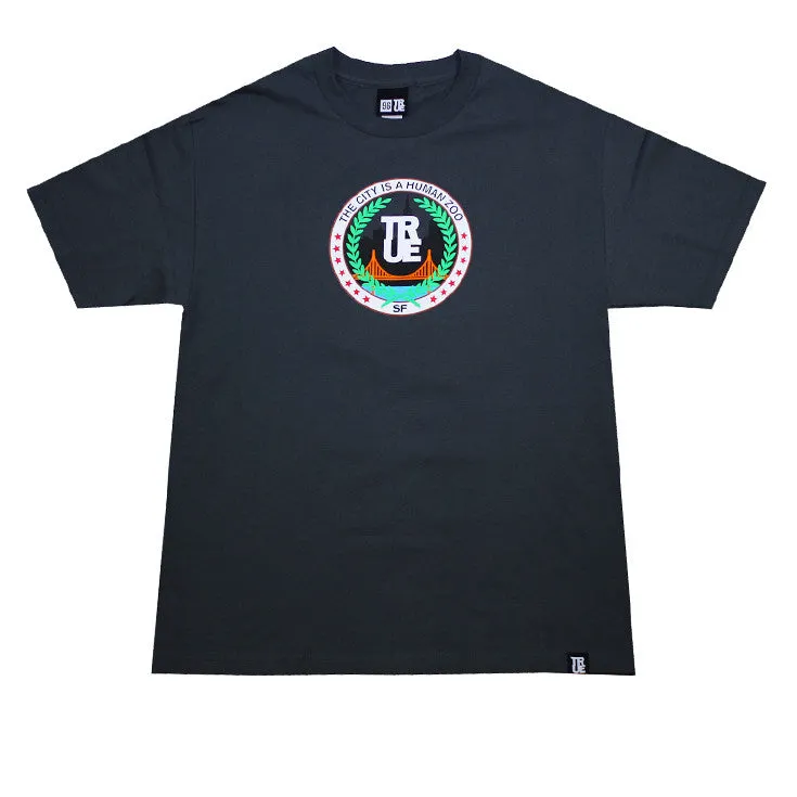 Mens True Human Zoo SF Charcoal summer cool