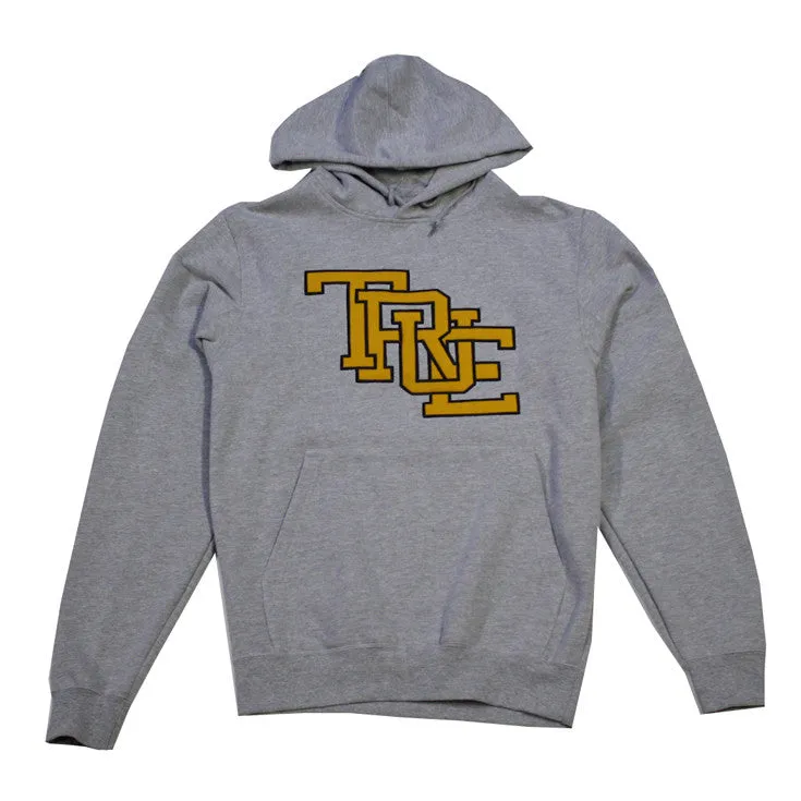 Mens True Interlocked Hoodie Heather Coffee break