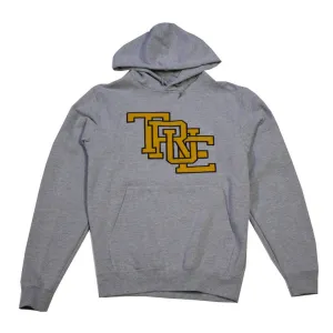 Mens True Interlocked Hoodie Heather Coffee break