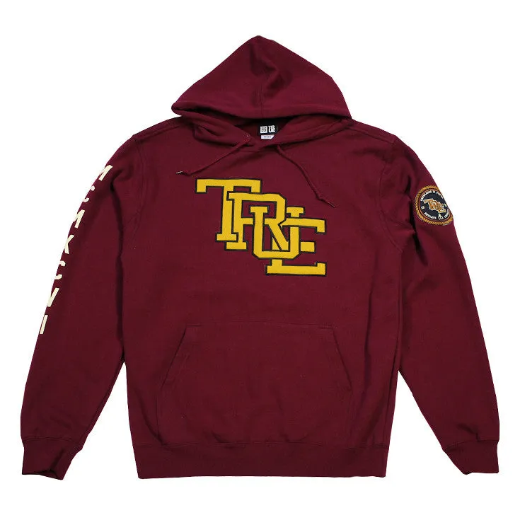 Mens True Interlocked Hoodie Maroon Style soul
