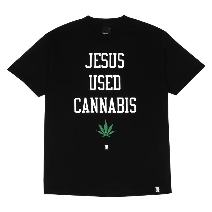 Mens True Jesus T-Shirt Black breathable fit