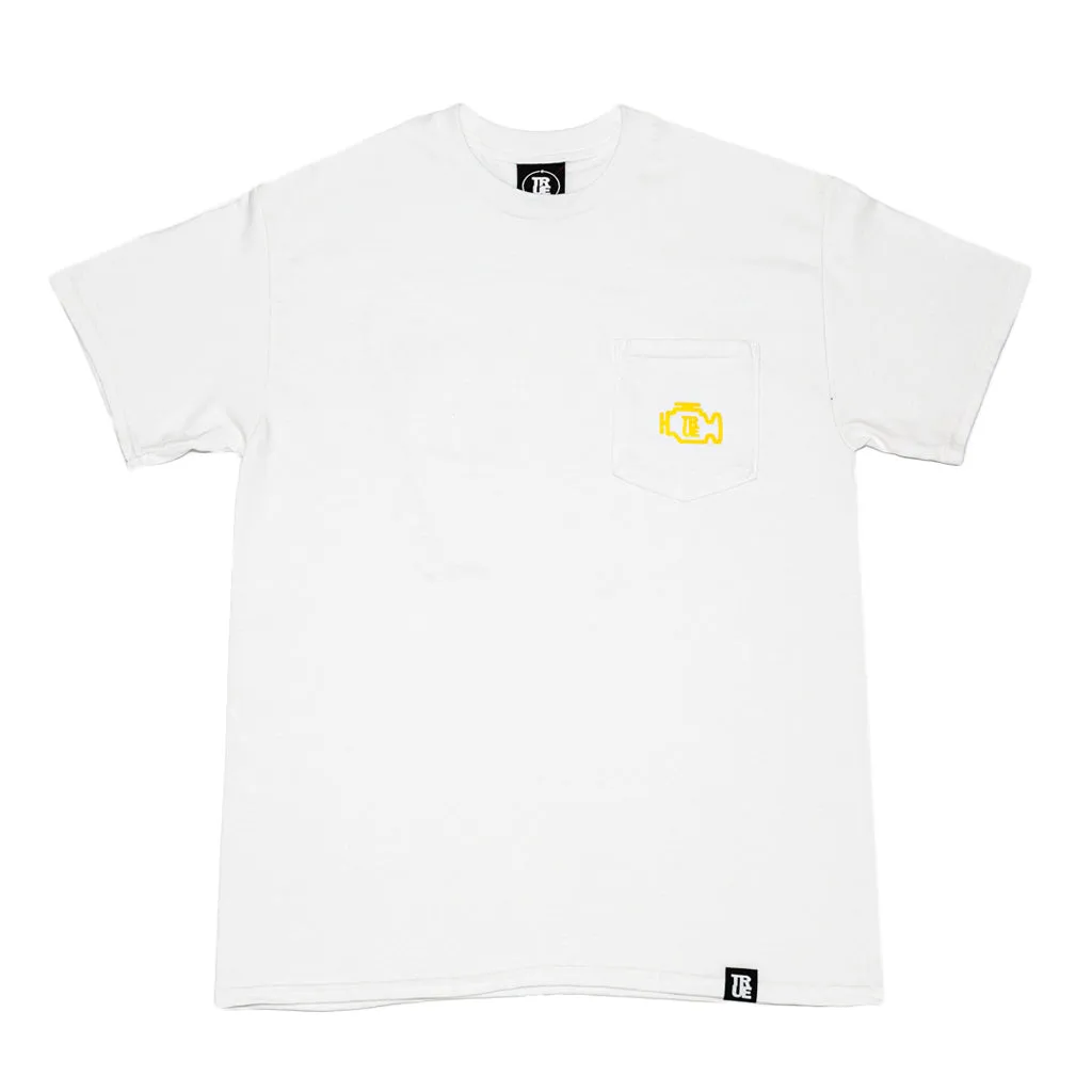 Men's True J.O.K. Pocket T-Shirt White real mood