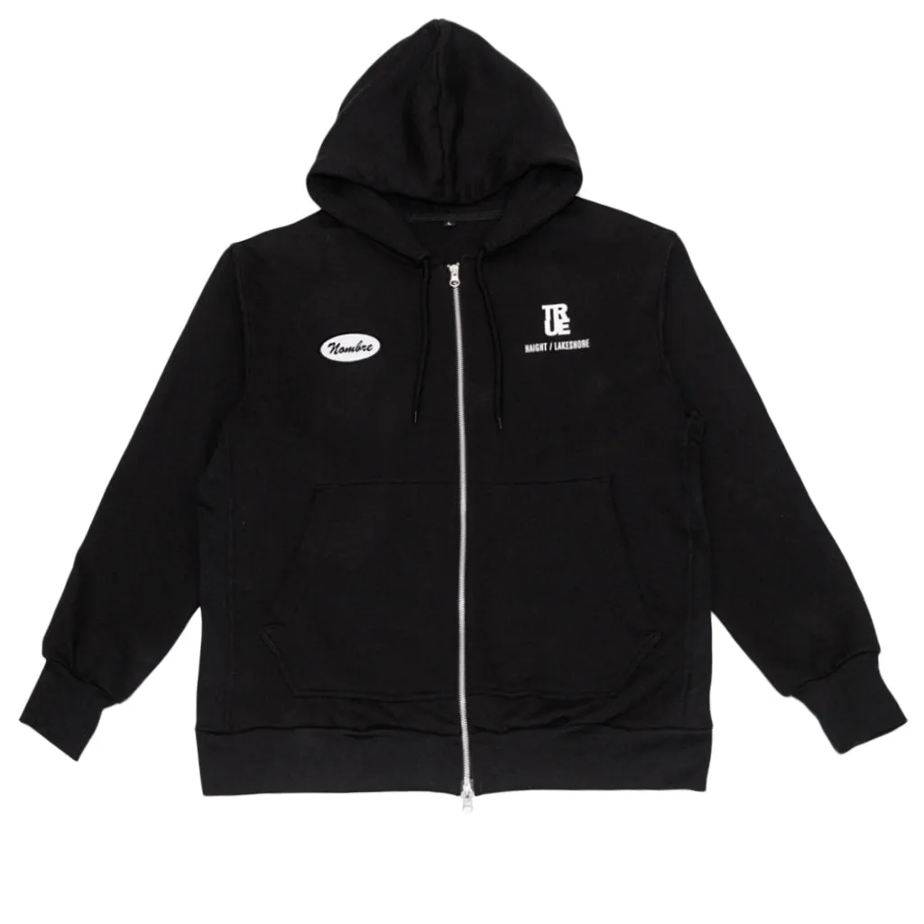 Men's True J.O.K. Zip Hoodie Black Fresh fit