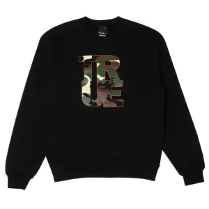 Mens True Logo Camo Crewneck Sweatshirt Trend choice