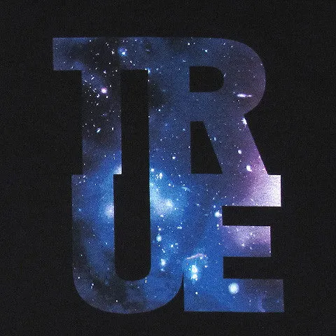 Mens True Logo Galaxy T-Shirt Black active wear