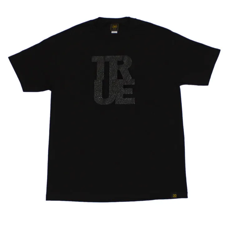 Mens True Logo Safari T-Shirt Black soft gear