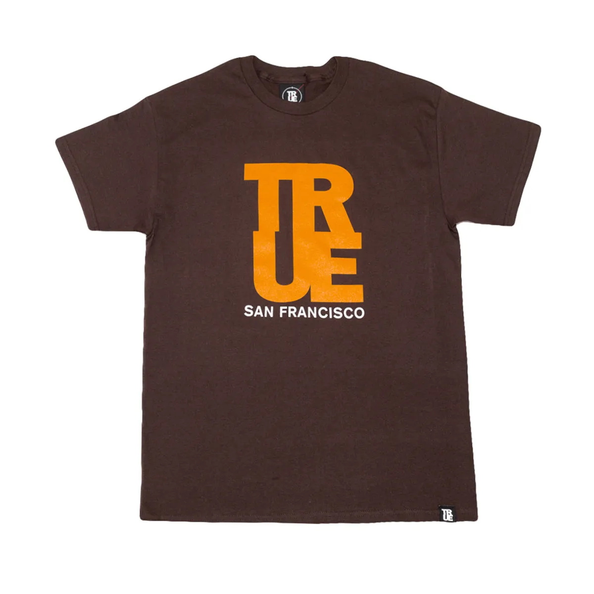 Men's True Logo SF T-Shirt Brown energy gear