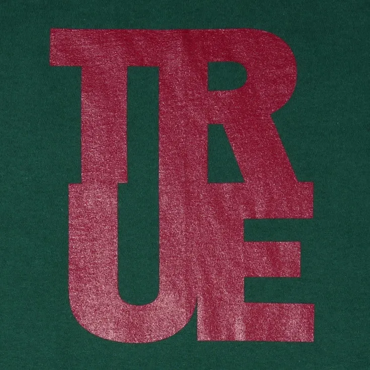 Mens True Logo T-Shirt Green/Red gender free