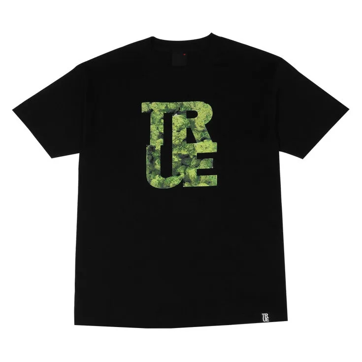 Mens True Logo THC T-Shirt Black summer feel