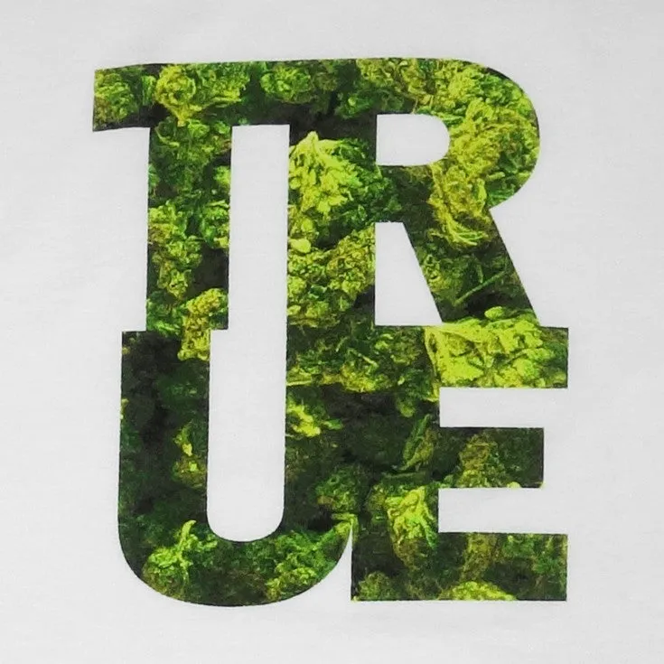 Mens True Logo THC T-Shirt White modern look