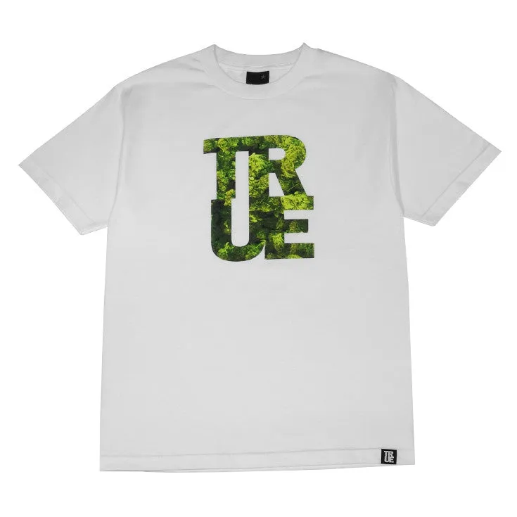 Mens True Logo THC T-Shirt White cozy edge
