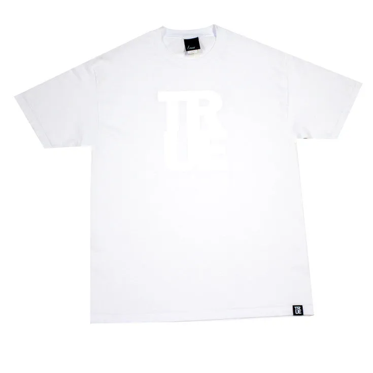 Mens True Logo White / White go-to pick