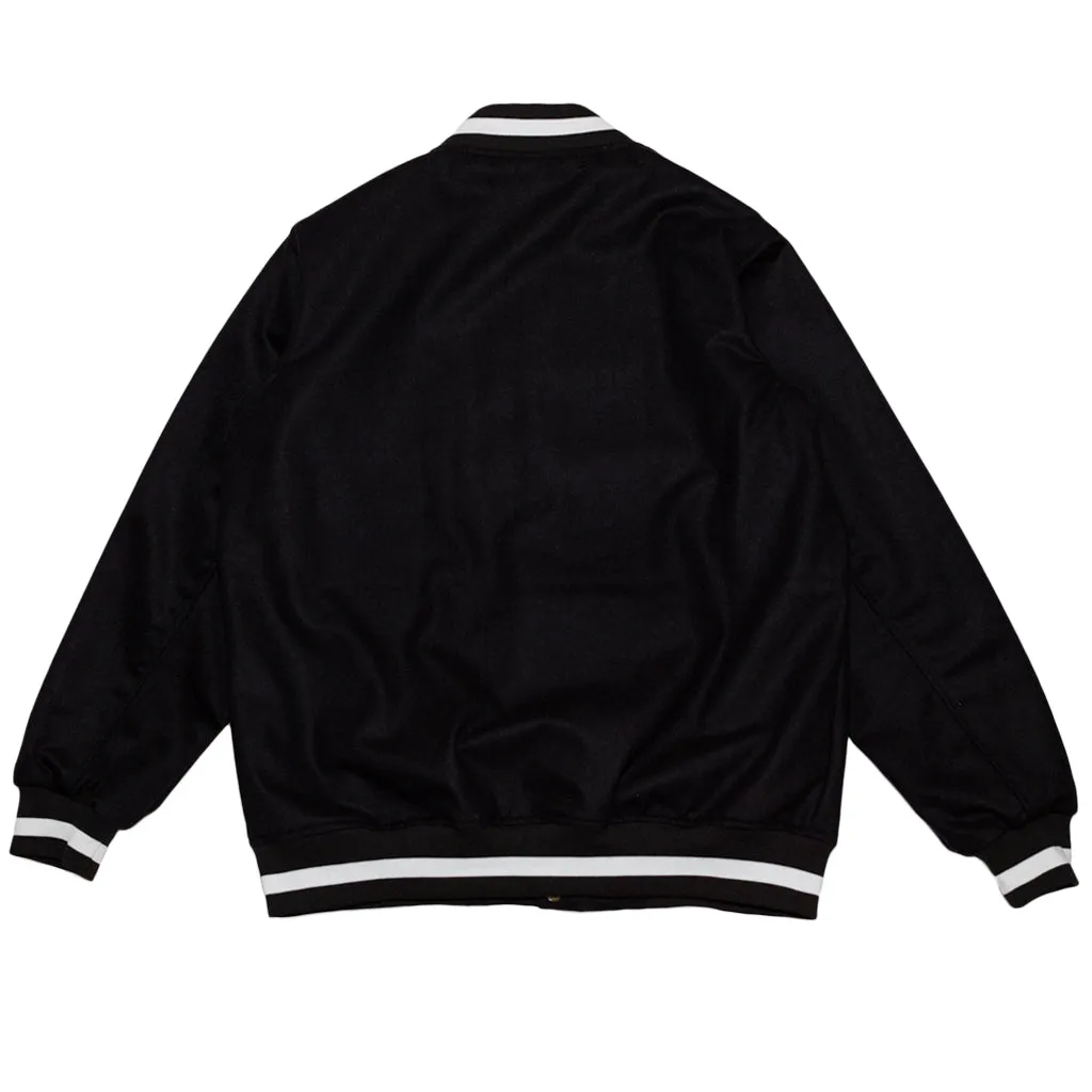 Men's True Loves Varsity Jacket Black edge comfort
