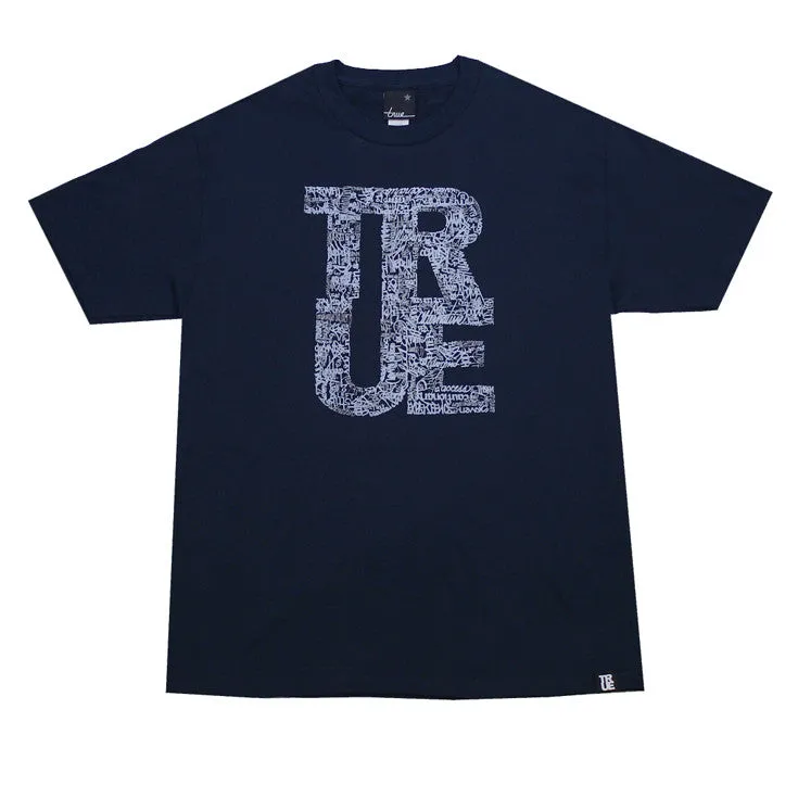 Mens True NPR & Hip Hop T-Shirt Navy fresh look