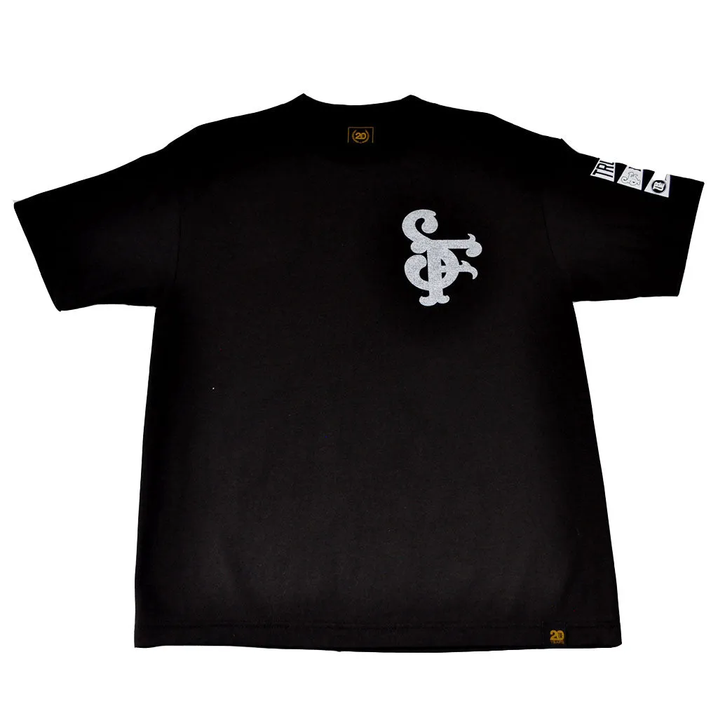 Mens True NSF T-Shirt Black smooth stretch
