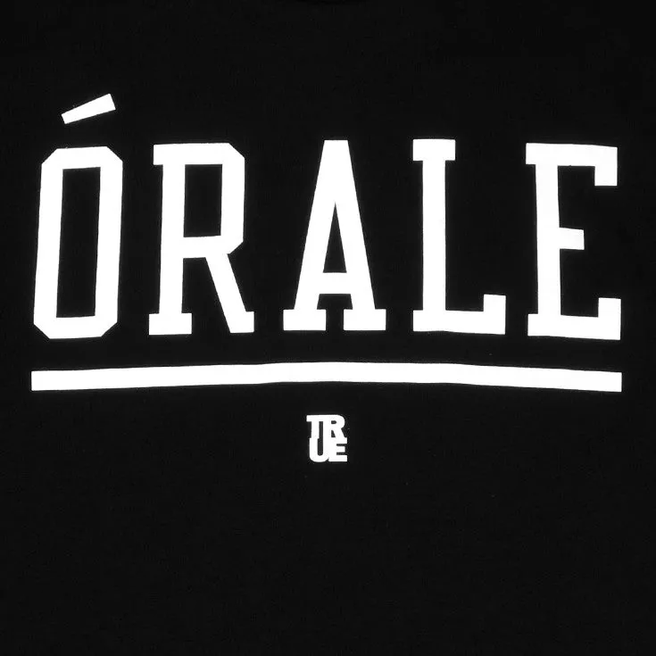 Mens True Orale T-Shirt Black weekend look