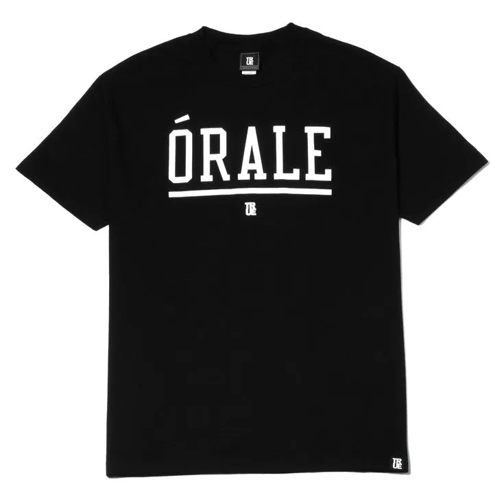Mens True Orale T-Shirt Black energy fit