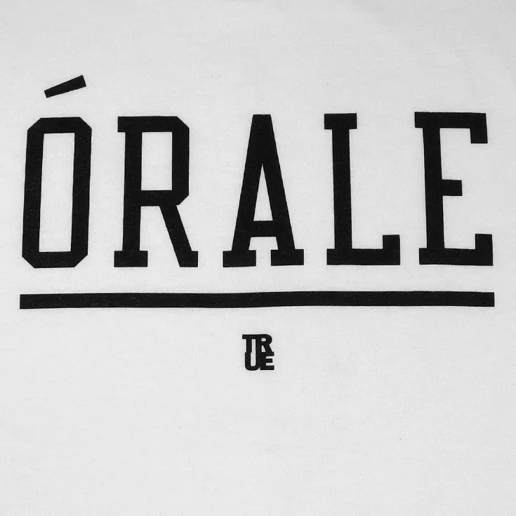 Mens True Orale T-Shirt White be comfy