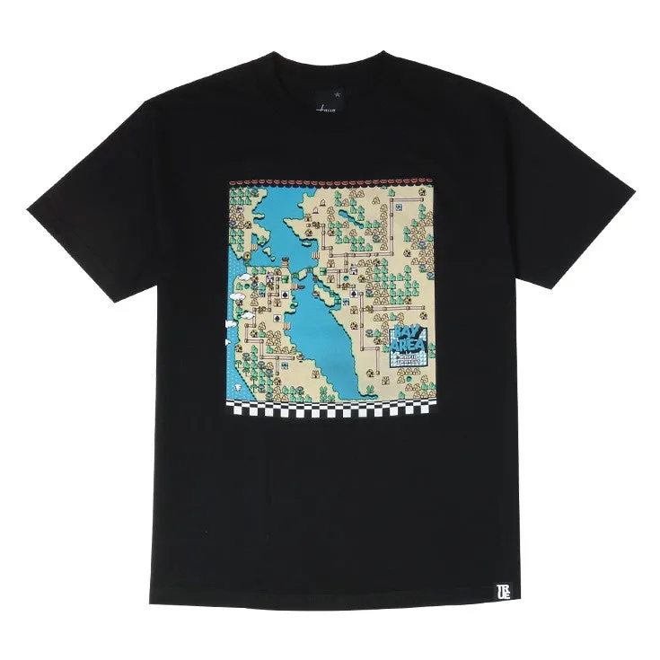 Mens True Overworld T-Shirt Black laidback mood