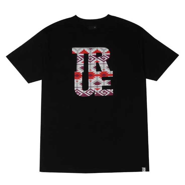 Mens True Patriot T-Shirt Black modern cut