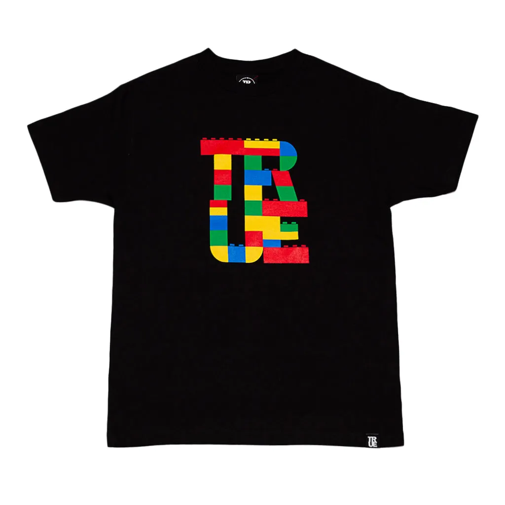 Men's True Play Well T-Shirt Black style voice