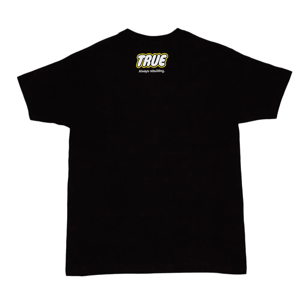Men's True Play Well T-Shirt Black freedom mode