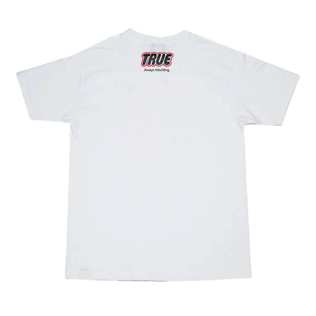 Men's True Play Well T-Shirt White loose fit