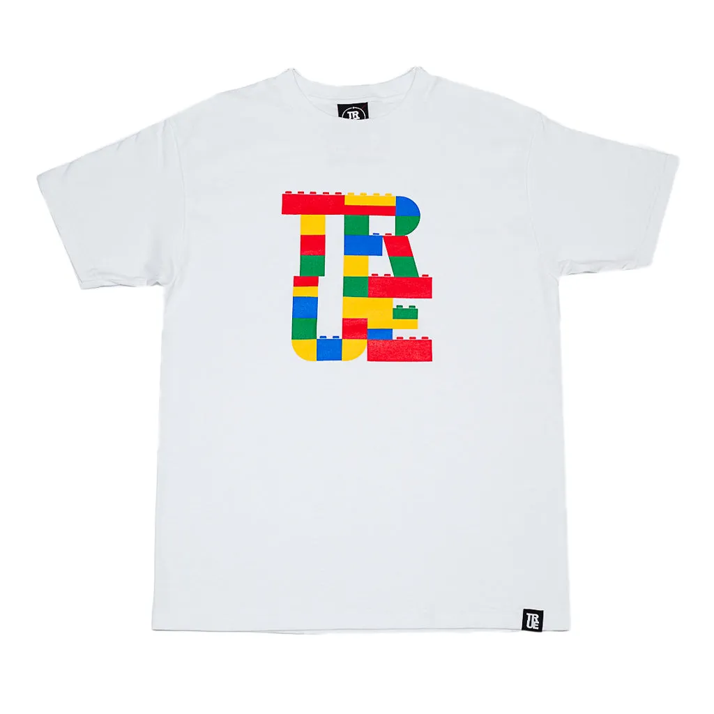 Men's True Play Well T-Shirt White fitted form