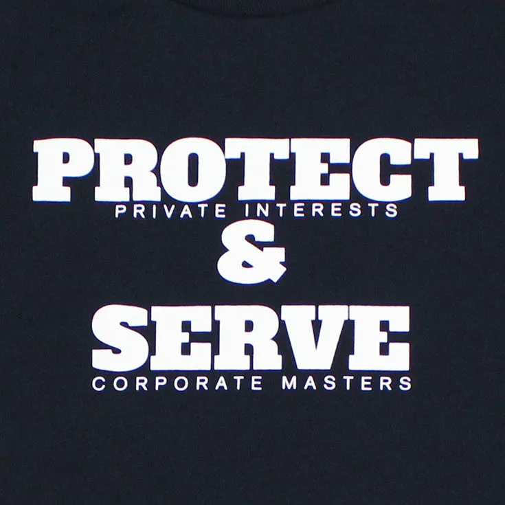 Mens True Protect & Serve T-Shirt Navy smooth stretch