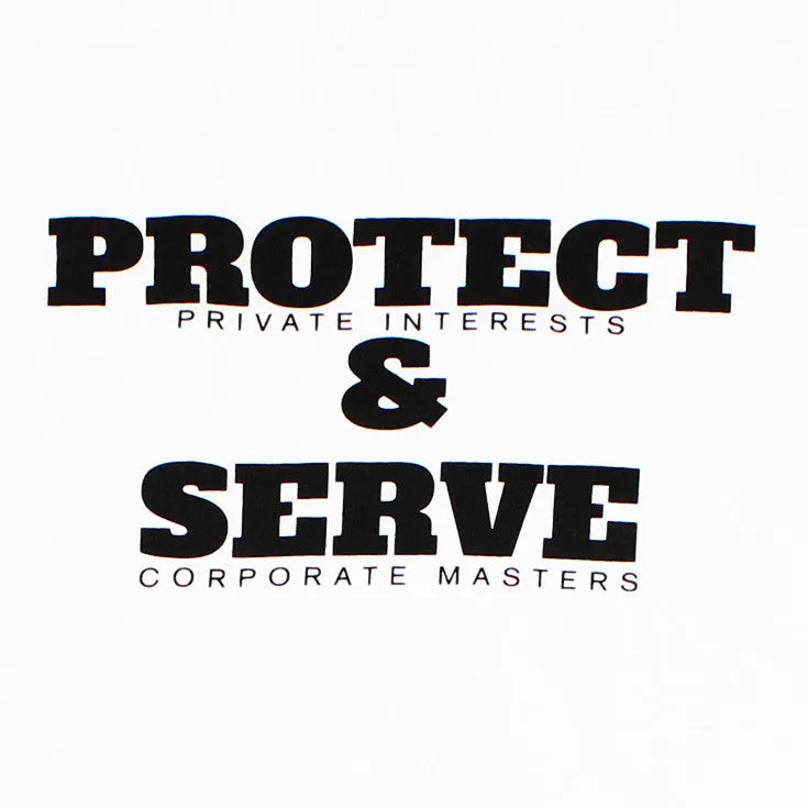 Mens True Protect & Serve T-Shirt White life layer