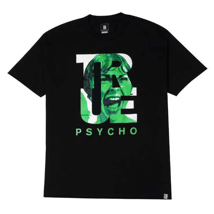 Mens True Psycho T-Shirt Black home pick