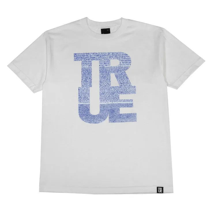 Mens True Rosetta T-Shirt White energy gear