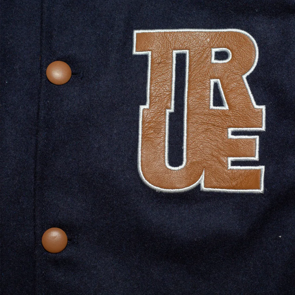 Men's True Since 96 Varsity Jacket Navy brisk move