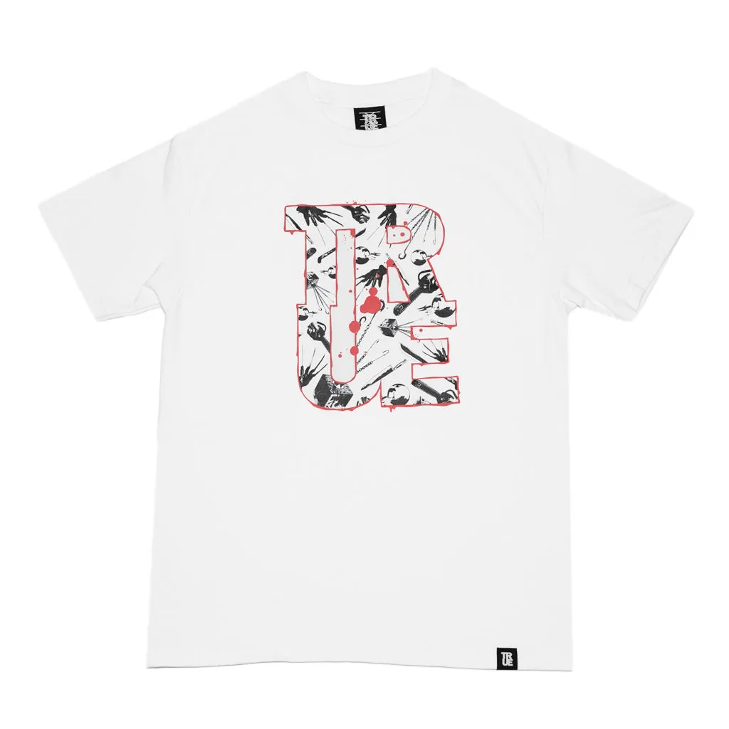 Men's True Slasher T-Shirt White night chill