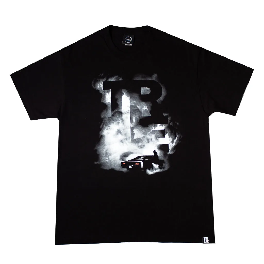 Mens True Smoke 2 T-Shirt Black runway touch