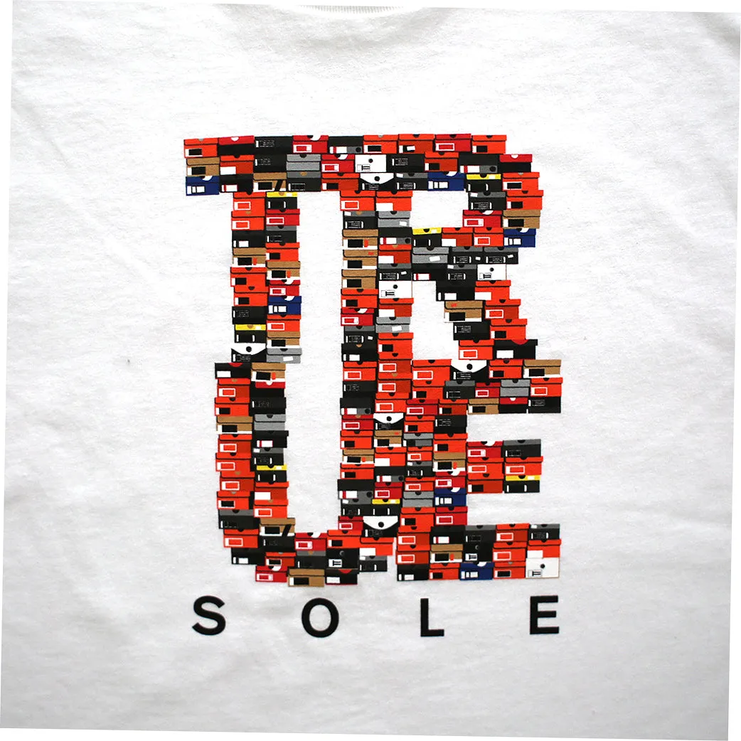 Mens True Sole 3 T-Shirt White relax style