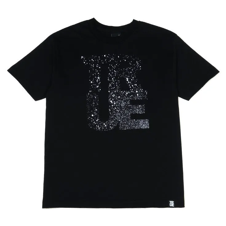 Mens True Splatter T-Shirt Black casual mix