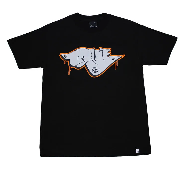 Men's True Throwie T-Shirt Black comfort first