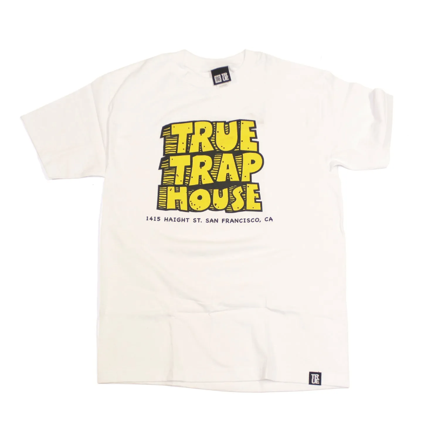 Mens True Trap House T-Shirt White fashion essential